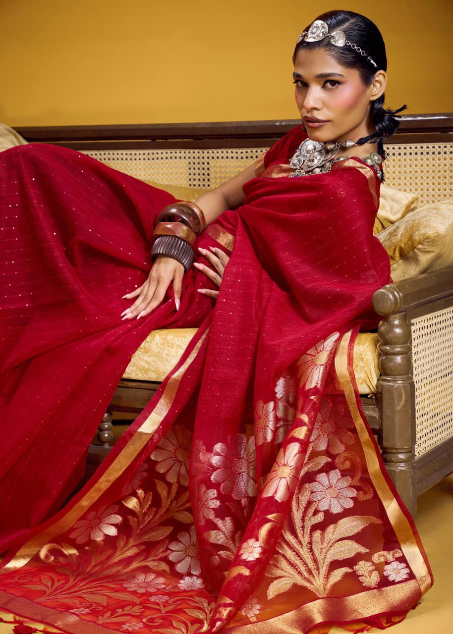 Rajtex Nimrat Munga SIlk Saree Collection