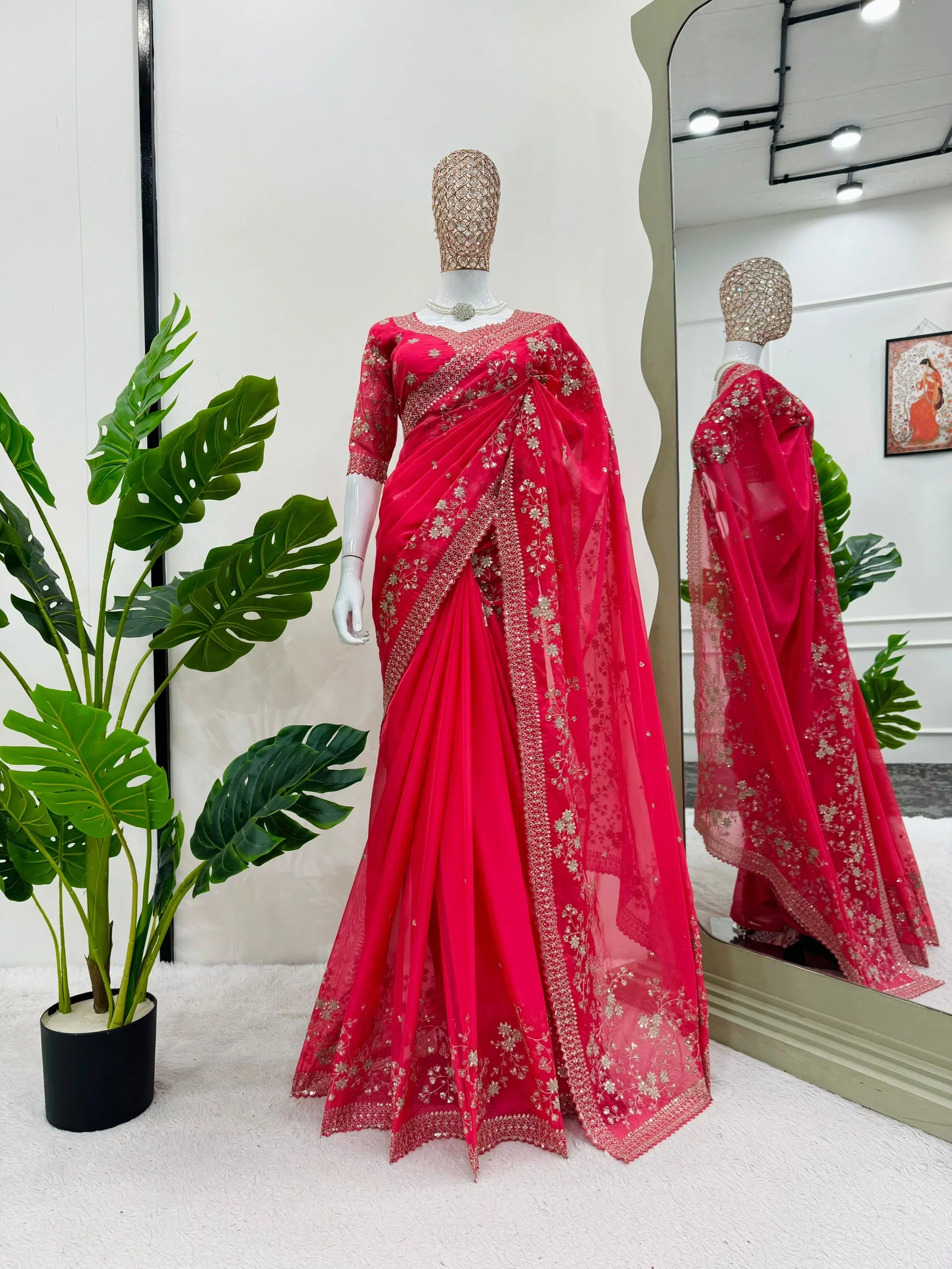 Glory KD 516 Tibby Silk Saree Collection 
