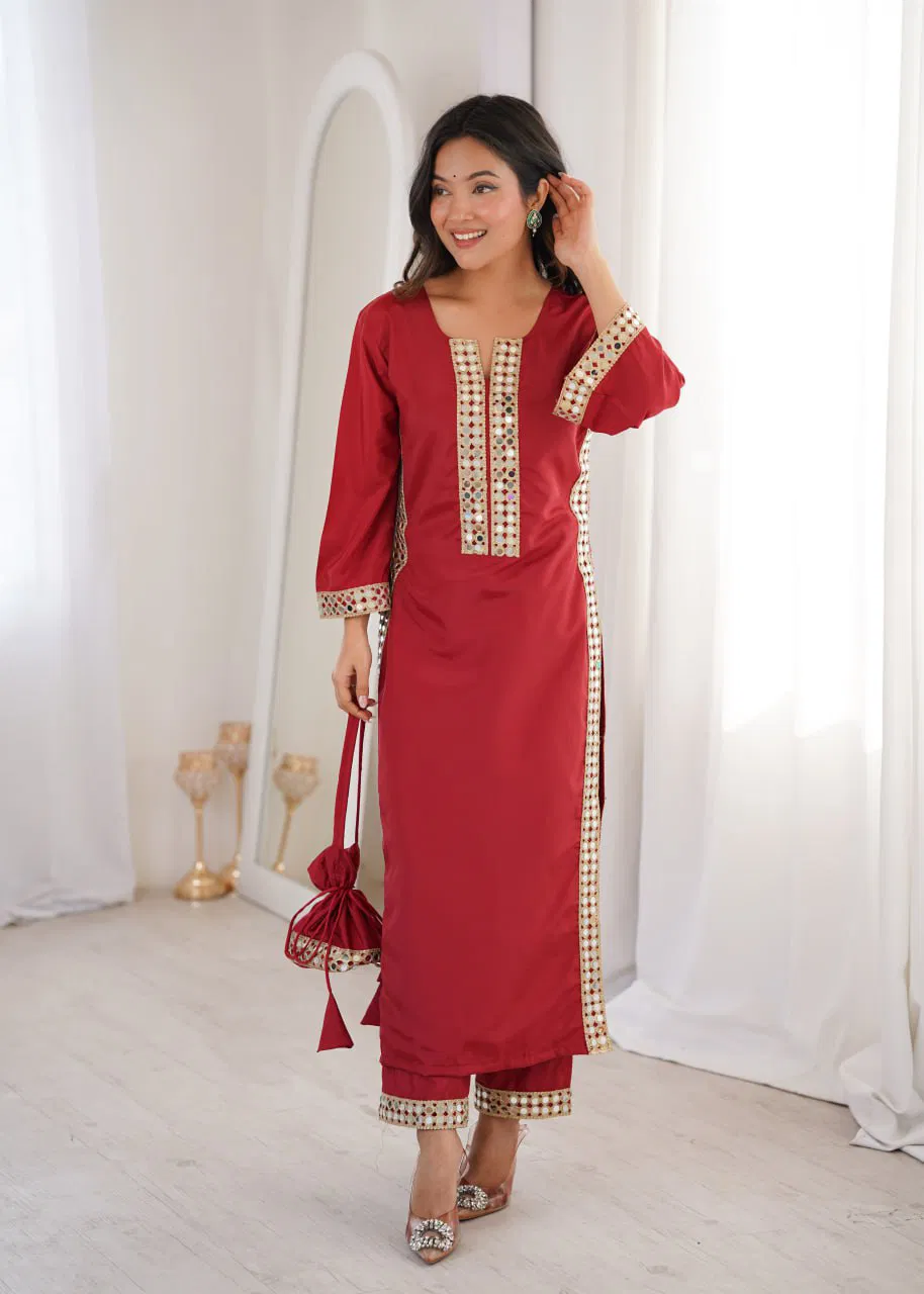 Lw 9324 Natural Crepe Kurti Bottom With Batwa Collection
