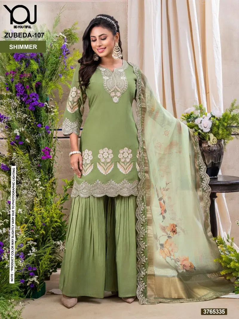 Zubeda You Shimmer Designer Salwar Suit Collection