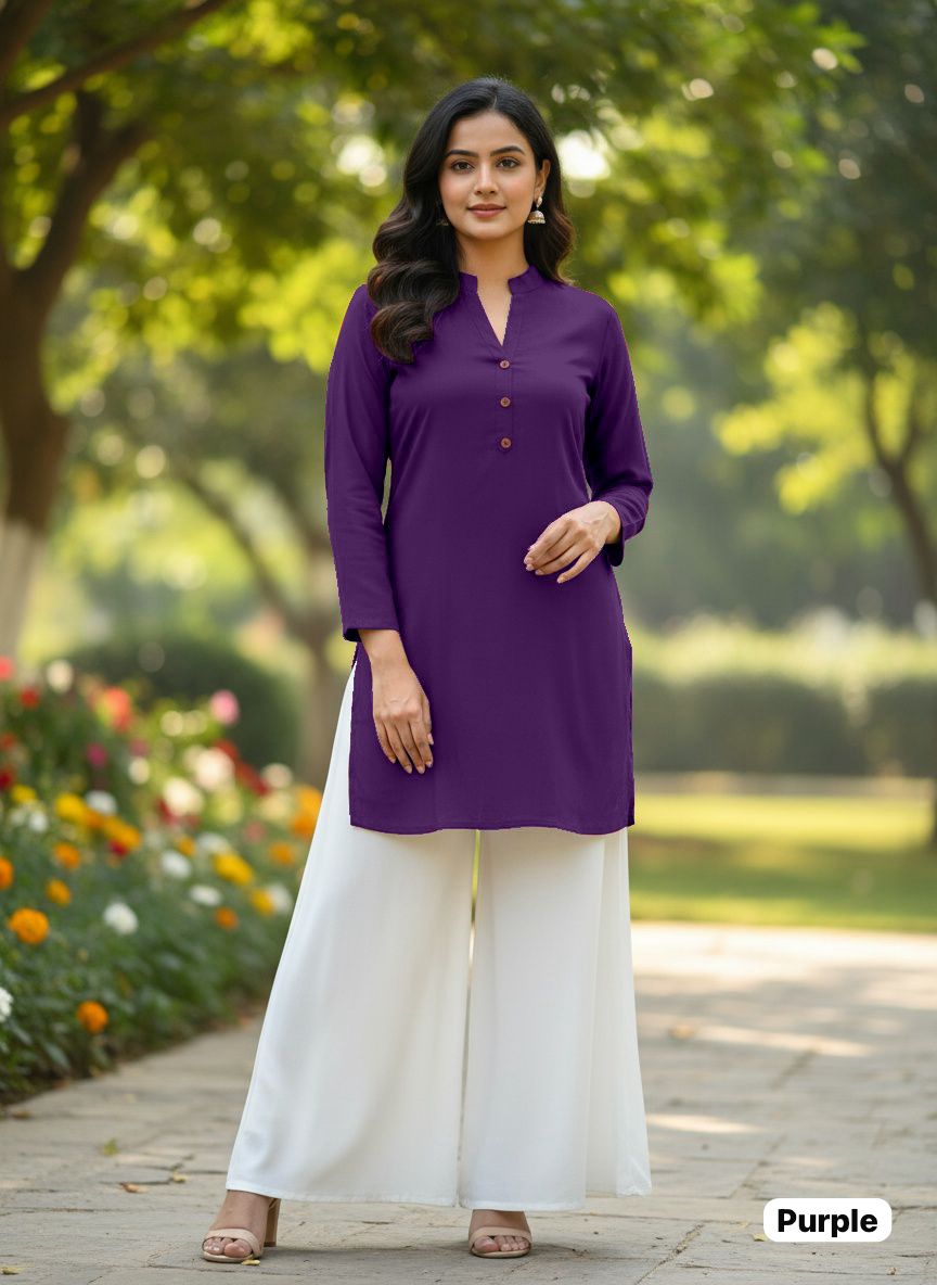 Maji Basics Vol 1 Trending Short top with Plazzo Collection 