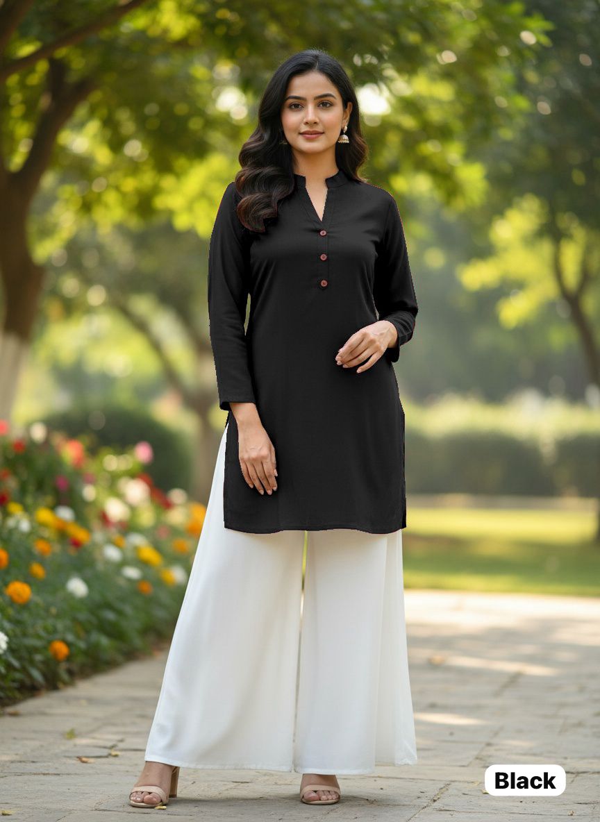 Maji Basics Vol 1 Trending Short top with Plazzo Collection 