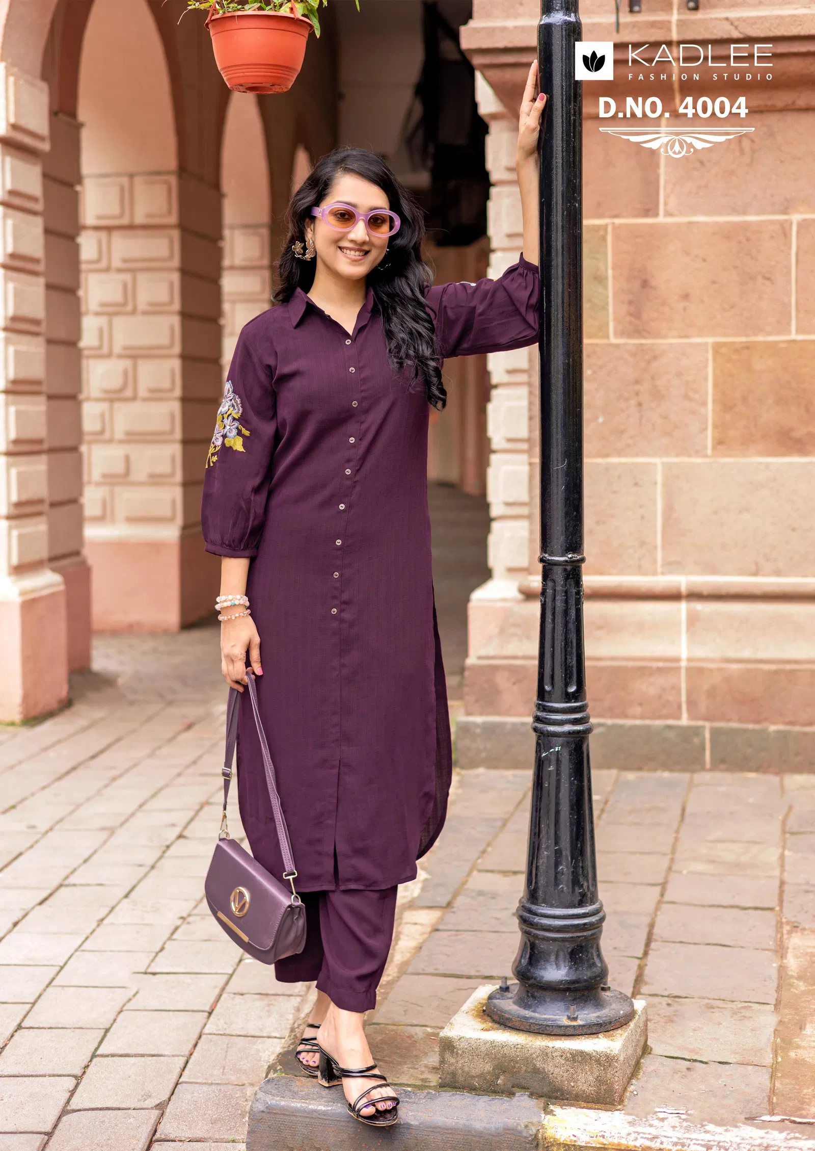 Kadlee Blue Bell Indox Gentalmen With Threadwork Top And Bottom