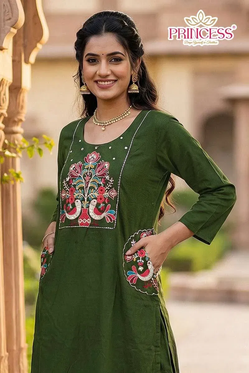Princess New Satya Dhabu Cotton Top With Bottom Collection