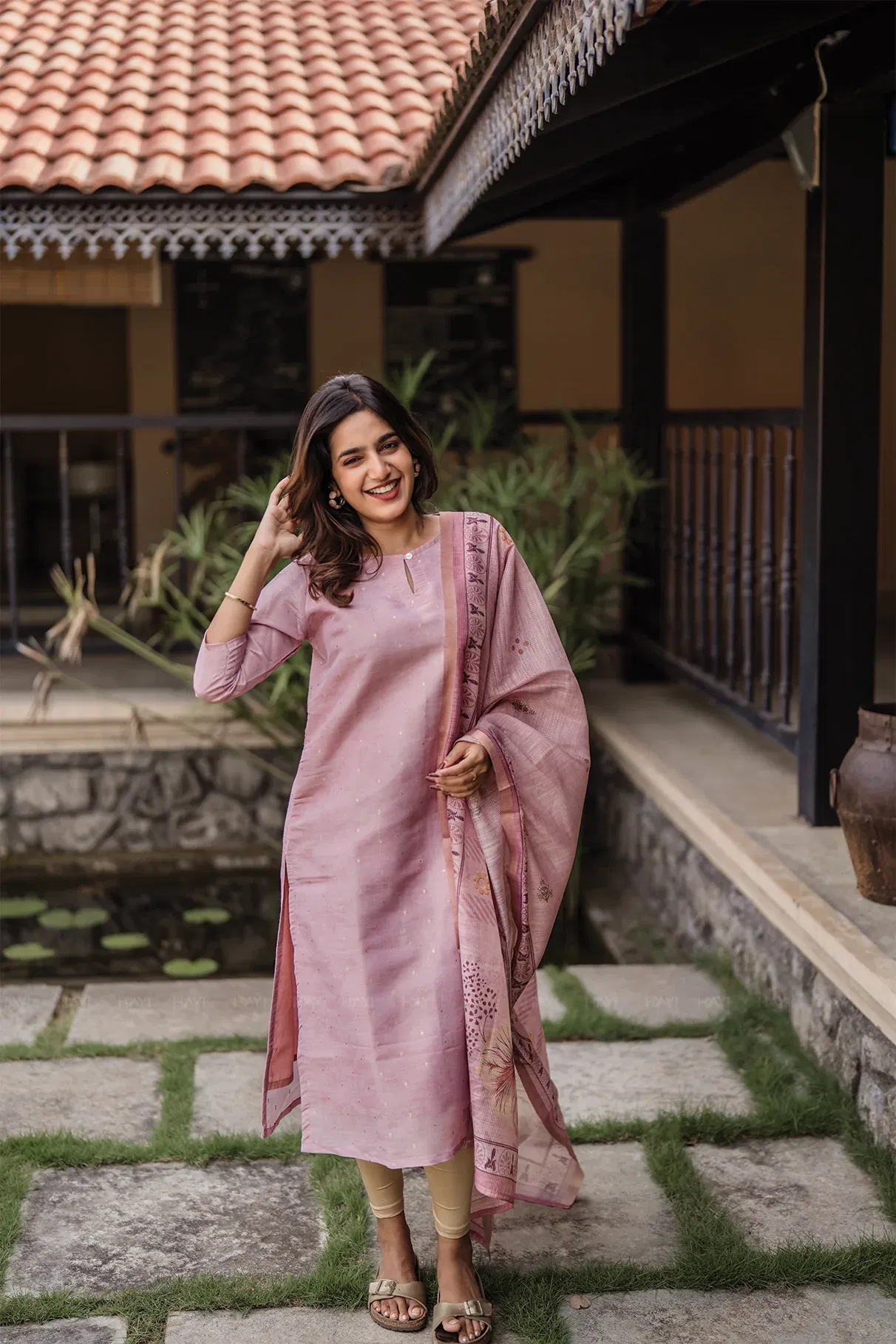 Margi 01 Jacquard Butti With Work Kurti And Dupatta Collection