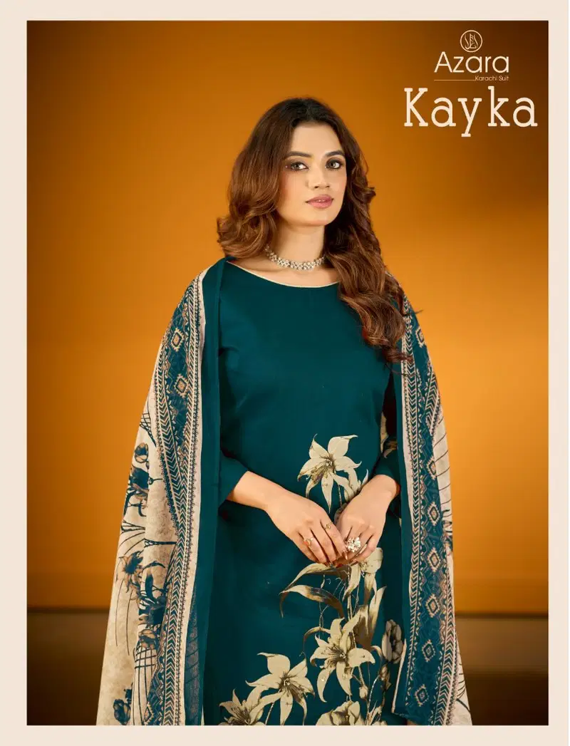 Radhika Azara Kayka 1203 A To D Jam Cotton Designer Print Dress Material