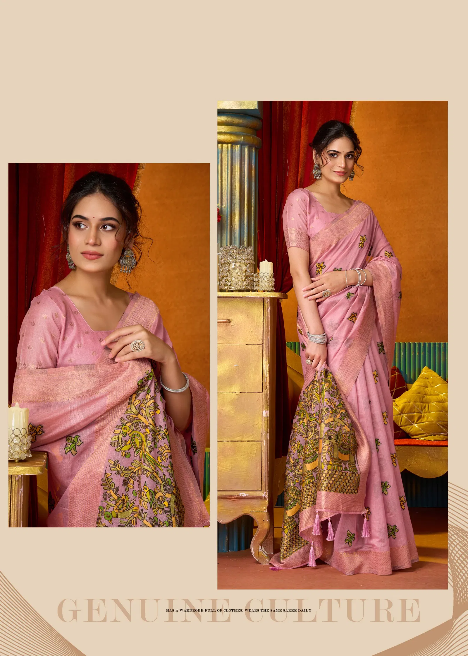Gobuni Shruti Vol 2 Modal Katha Work With Mina Saree Collection