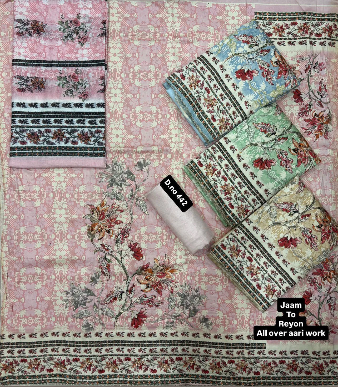 Dw Vol 1 Jam Print Casual Wear Dress Material Collection