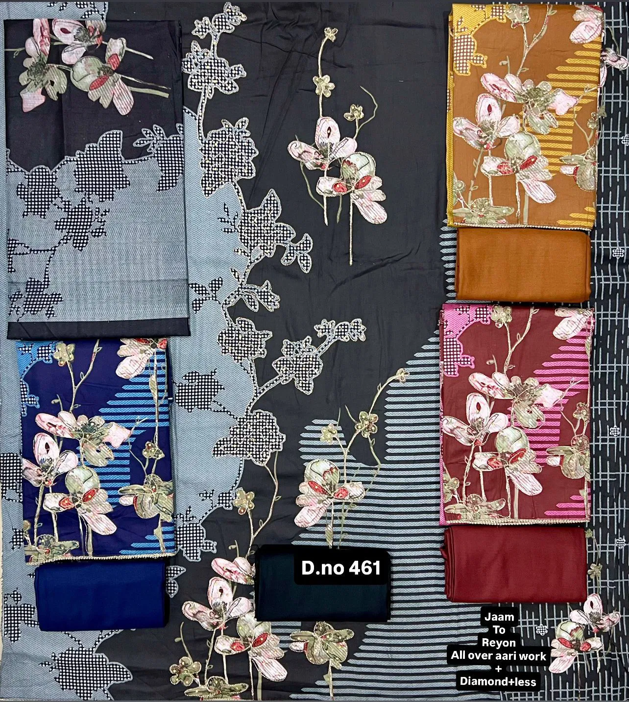 Dw Vol 1 Jam Print Casual Wear Dress Material Collection