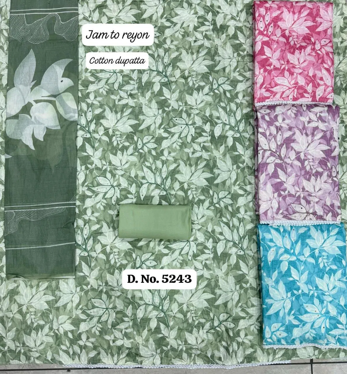 Dw Vol 1 Jam Print Casual Wear Dress Material Collection