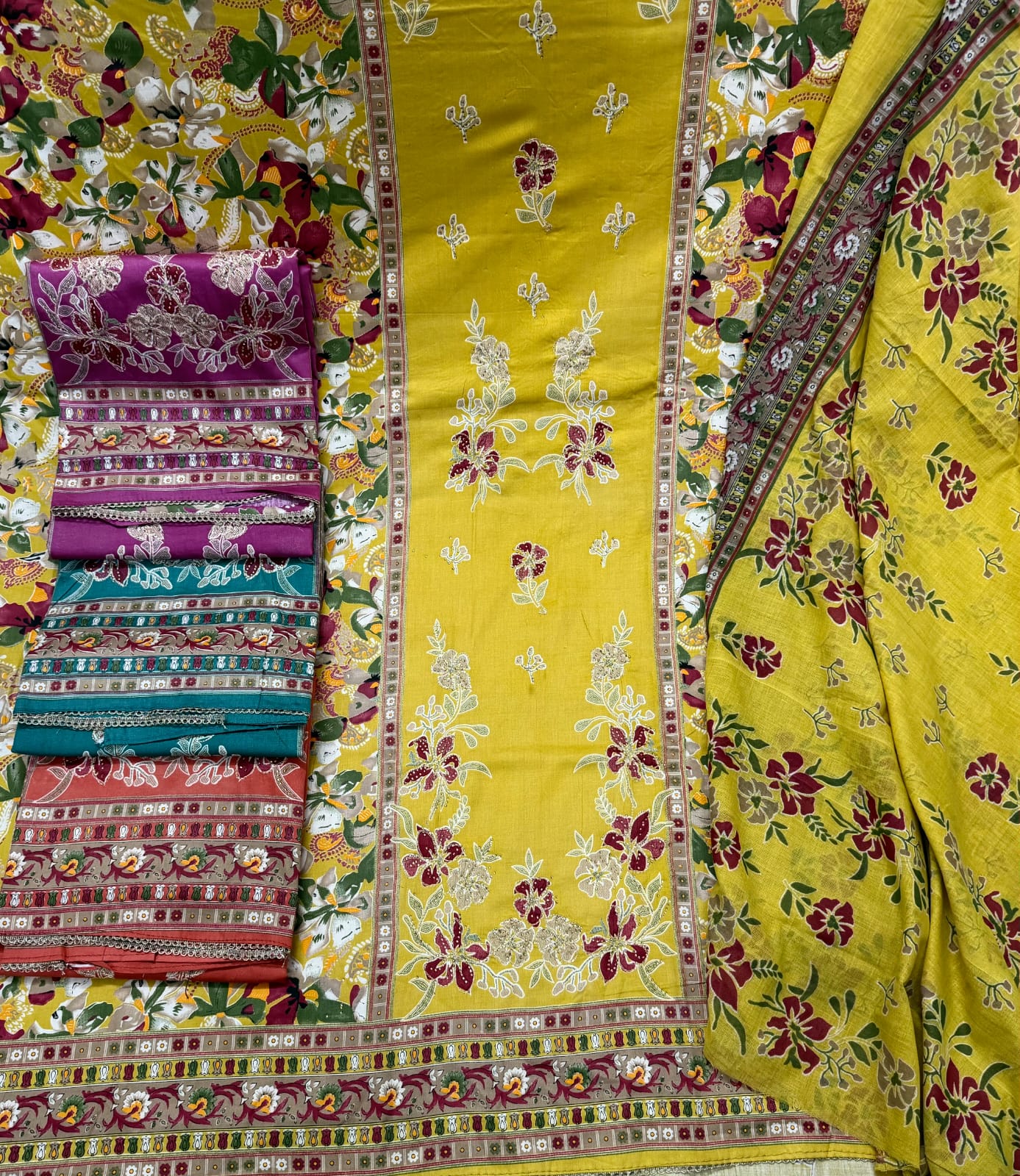 Dw Vol 1 Jam Print Casual Wear Dress Material Collection