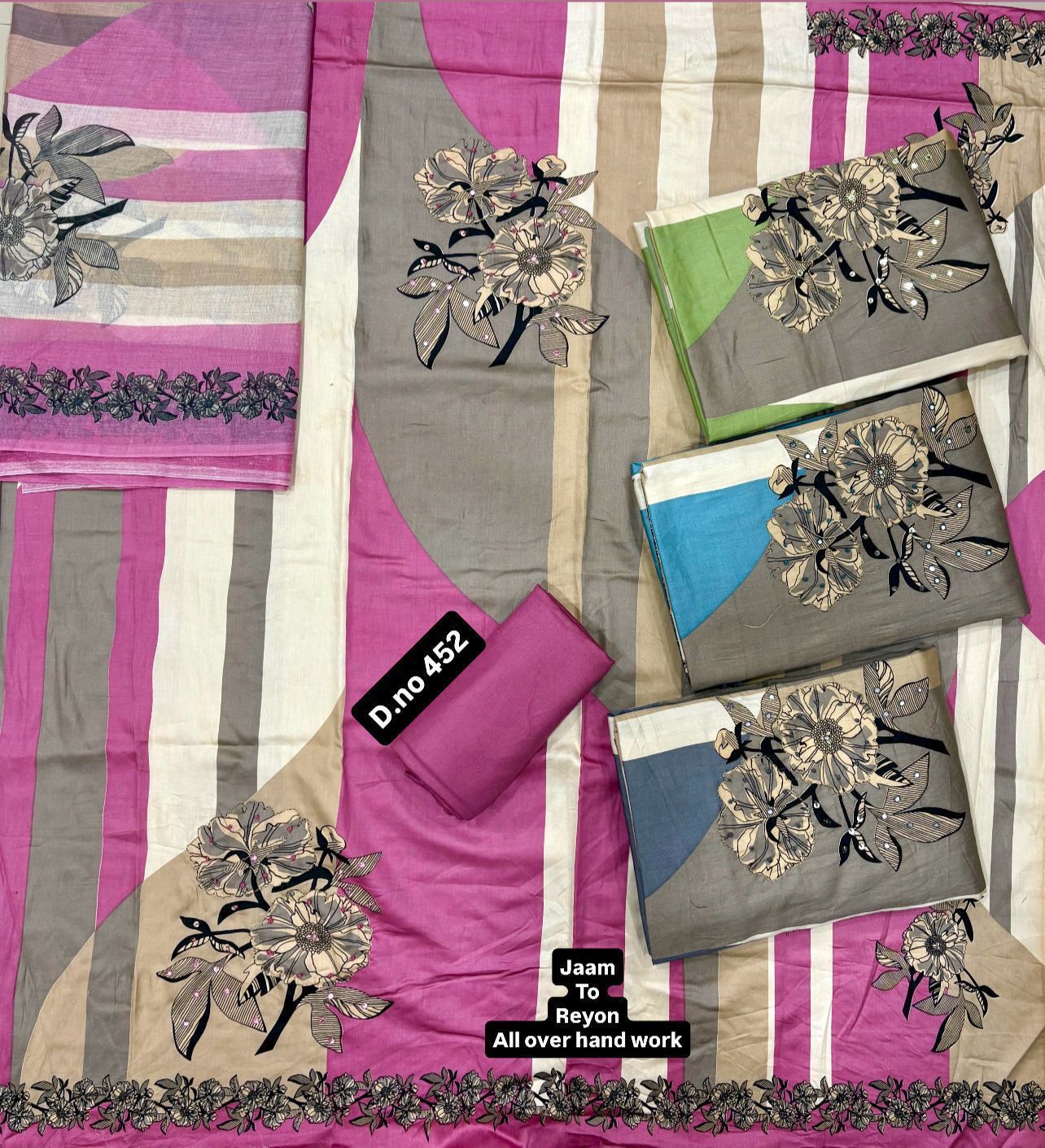 Dw Vol 1 Jam Print Casual Wear Dress Material Collection