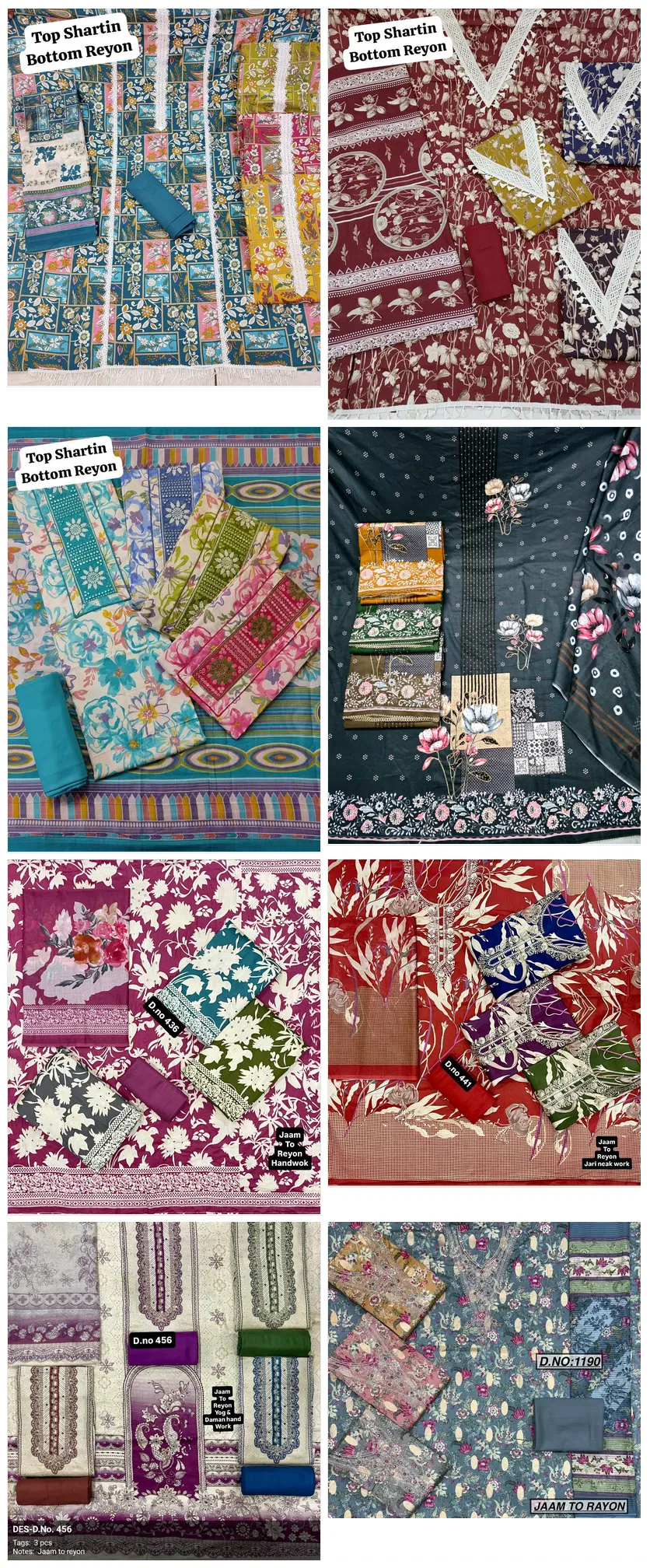 Dw Vol 1 Jam Print Casual Wear Dress Material Collection