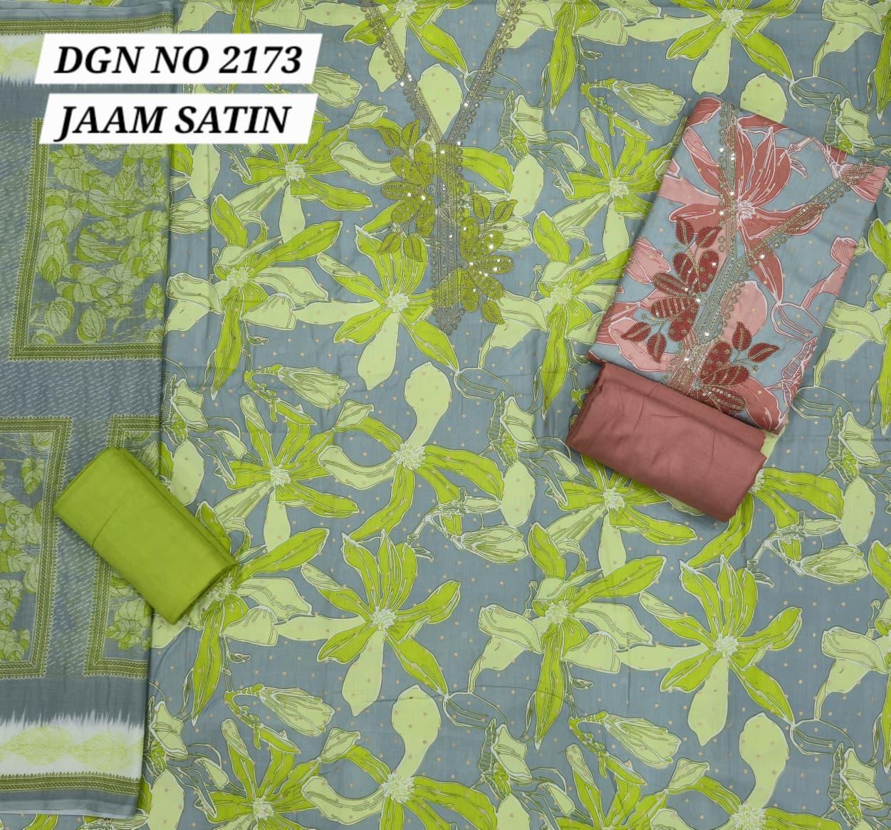 Dw Vol 2 Jam Print Casual Wear Dress Material Collection
