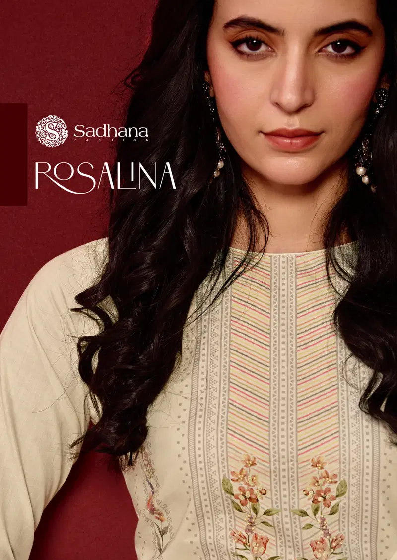 Sadhana Rosalina Milanz Cotton Digital Print With Work Salwar Kameez