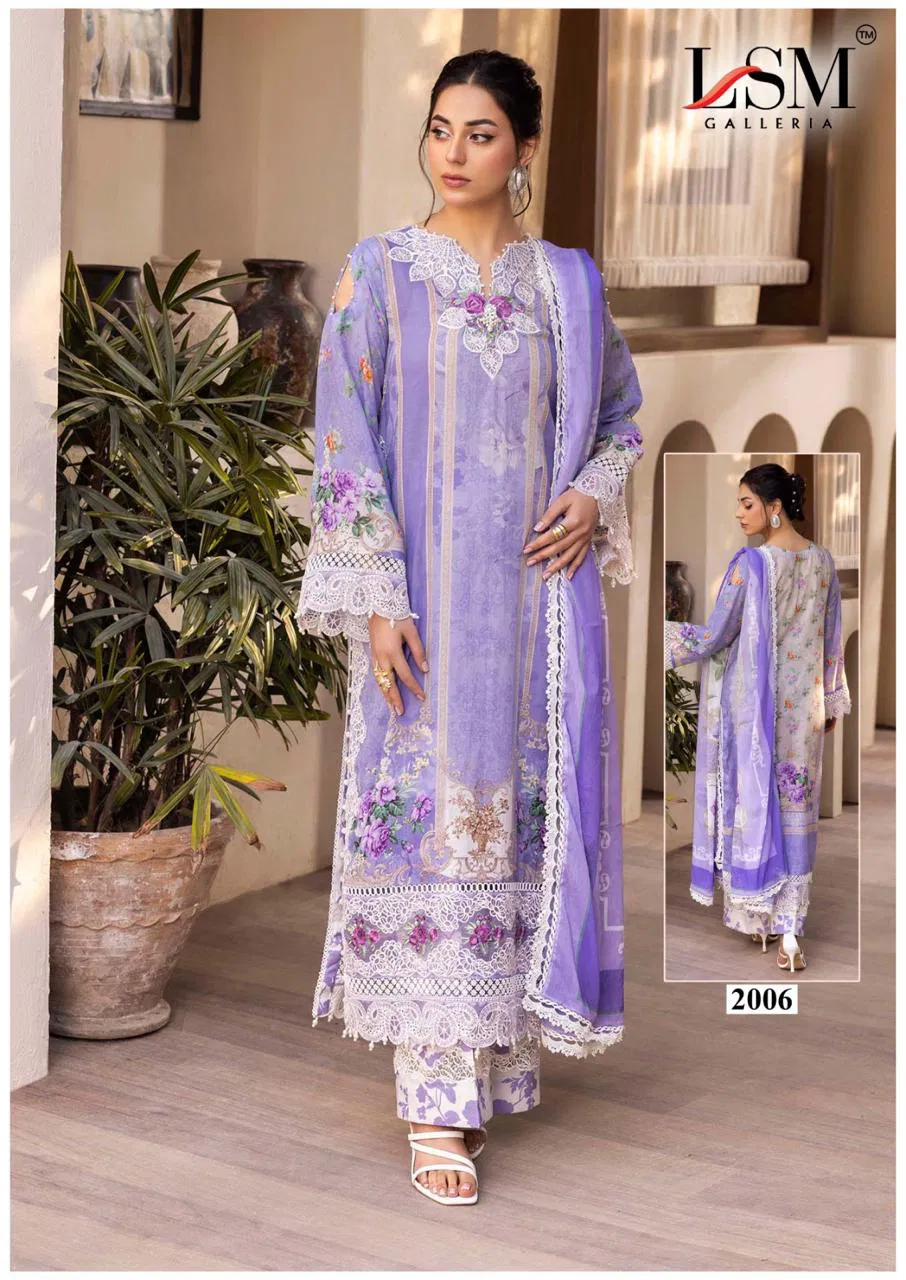 Lsm Parian Dream Vol 20 Readymade Pakistani Karachi Kurti Pant With Dupatta