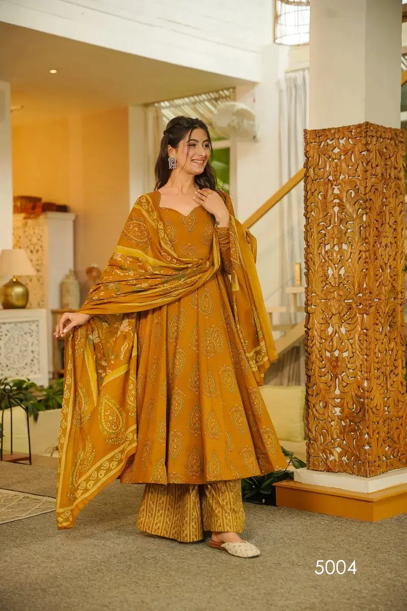 Vyoma Vol 5 Muslin Digital Printed Top Bottom And Dupatta Festival Wear Collection