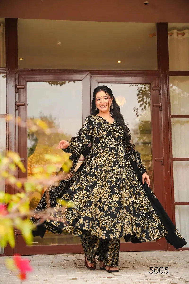 Vyoma Vol 5 Muslin Digital Printed Top Bottom And Dupatta Festival Wear Collection