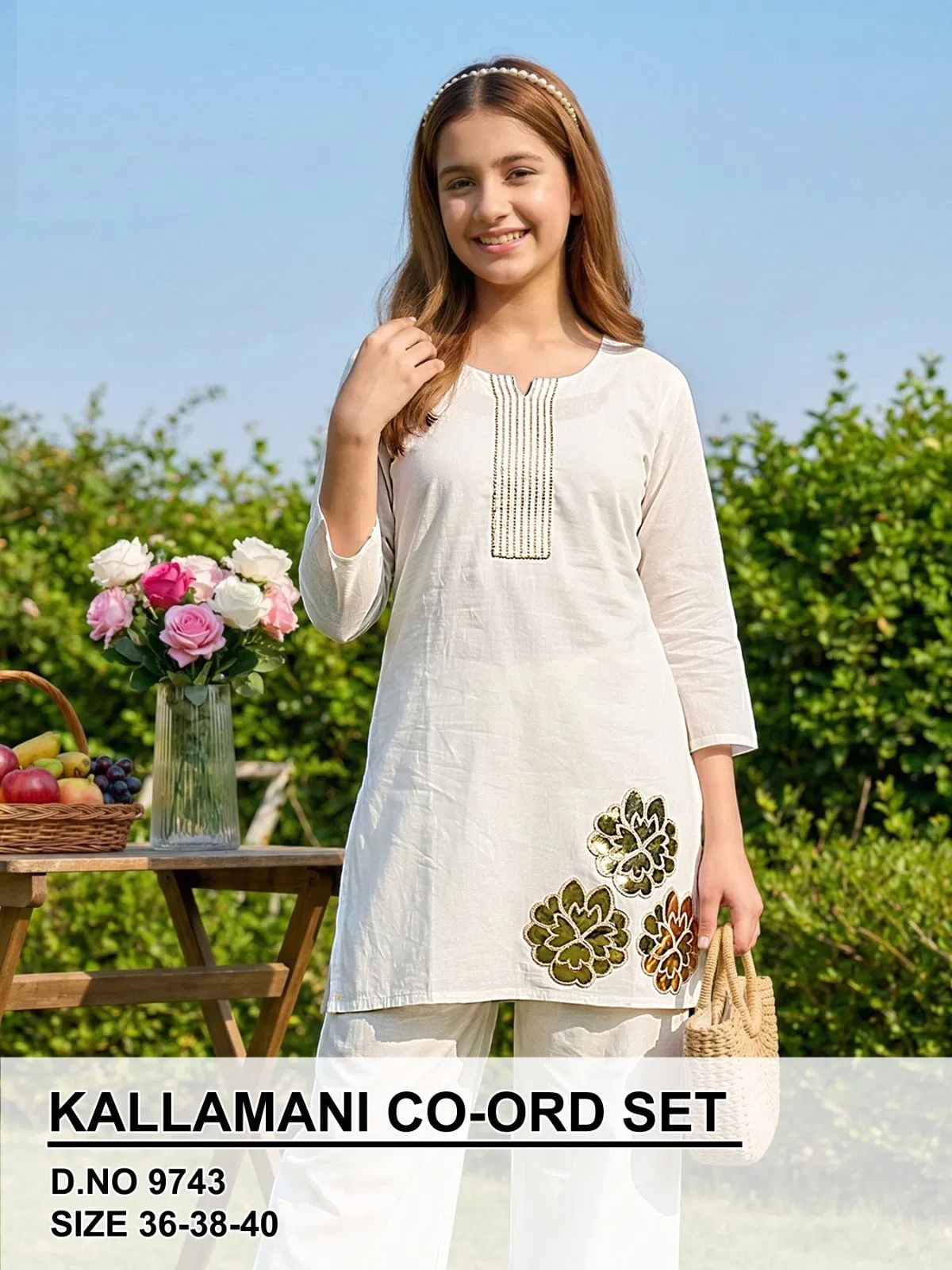 Kallamani 9743 Roman Silk Co Ord Set Collection