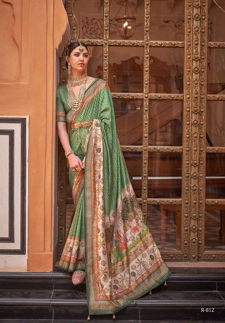 Rewaa Padmavat Vol 2 Silk Blend Designer Saree Collection