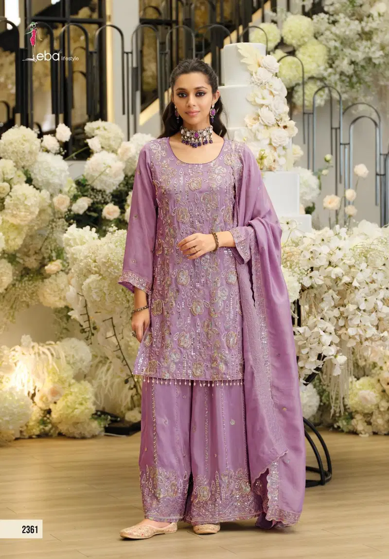 Eba Jhalak Simar With Beats Work Designer Salwar Kameez Collection