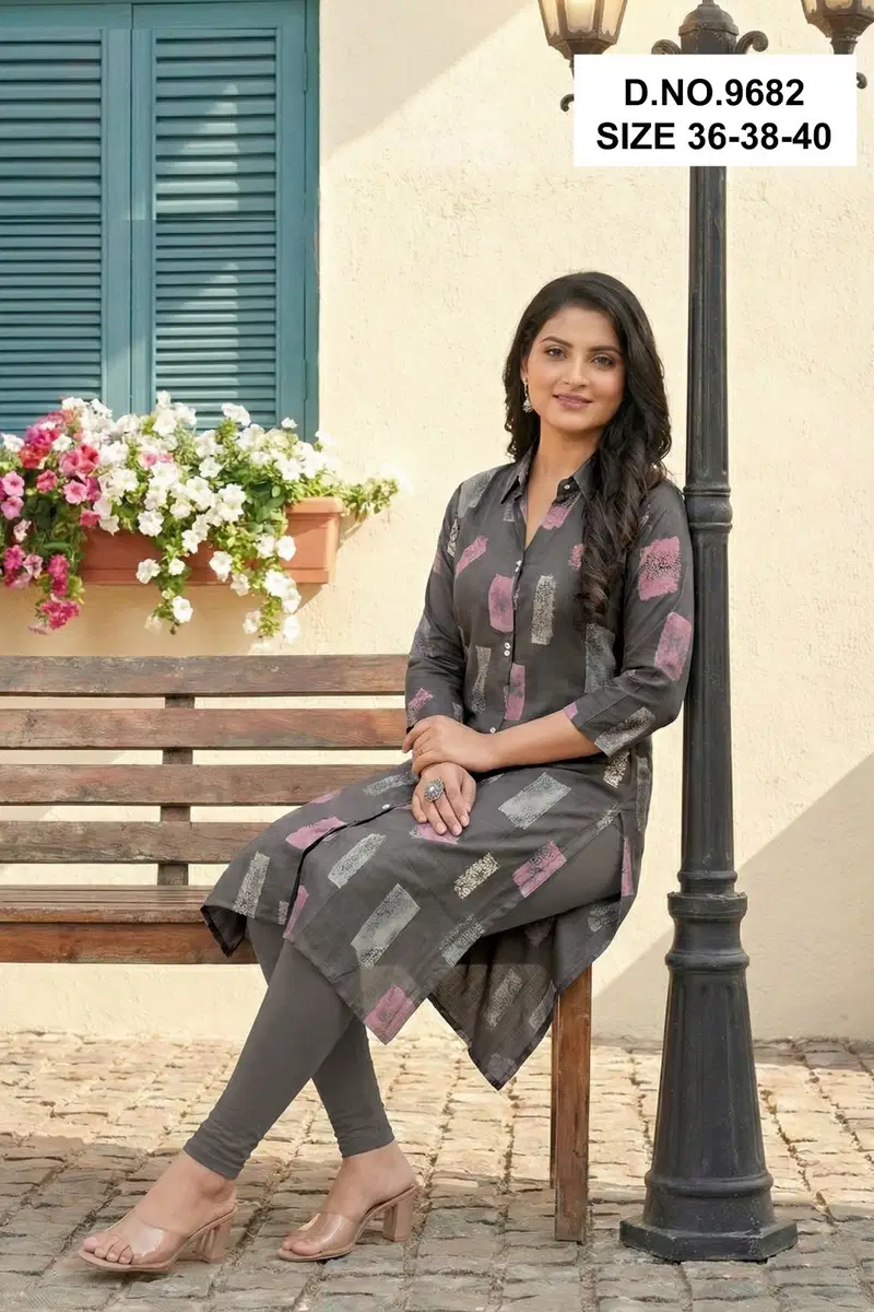 Piyalee Vol 1 Rayon Printed Casual Wear Kurti Collection