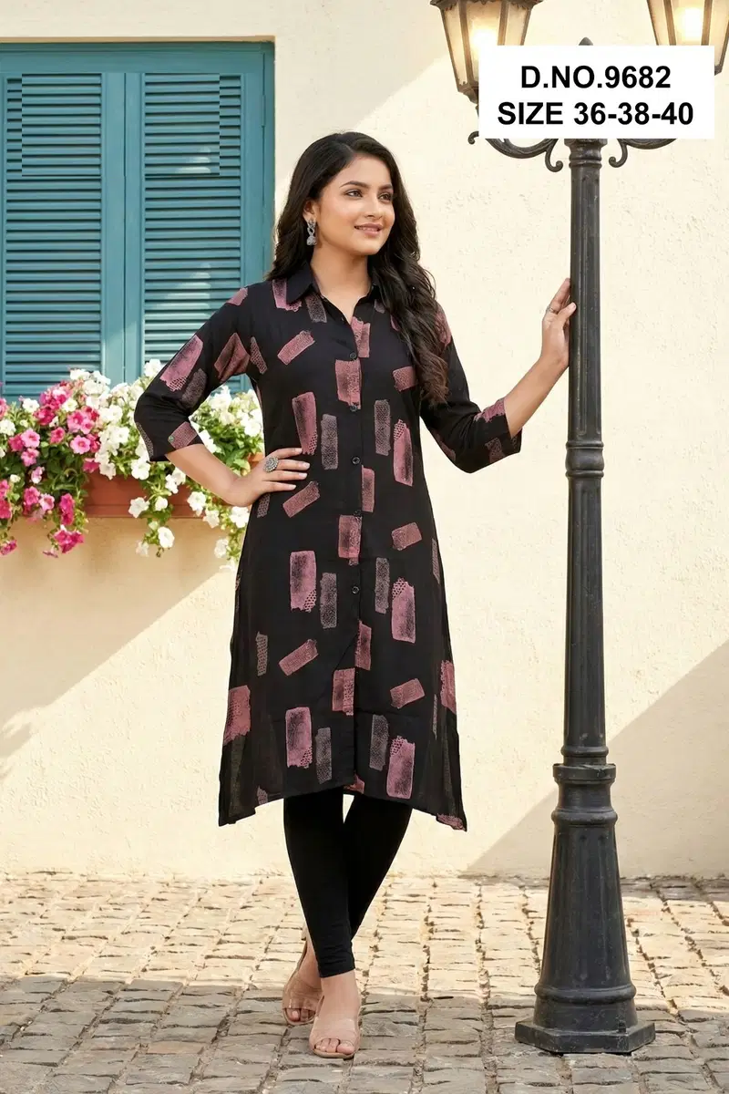 Piyalee Vol 1 Rayon Printed Casual Wear Kurti Collection