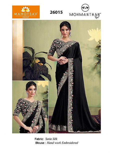 Mahotsav Mohmanthan Mrinaali 26015 Designer Saree Collection