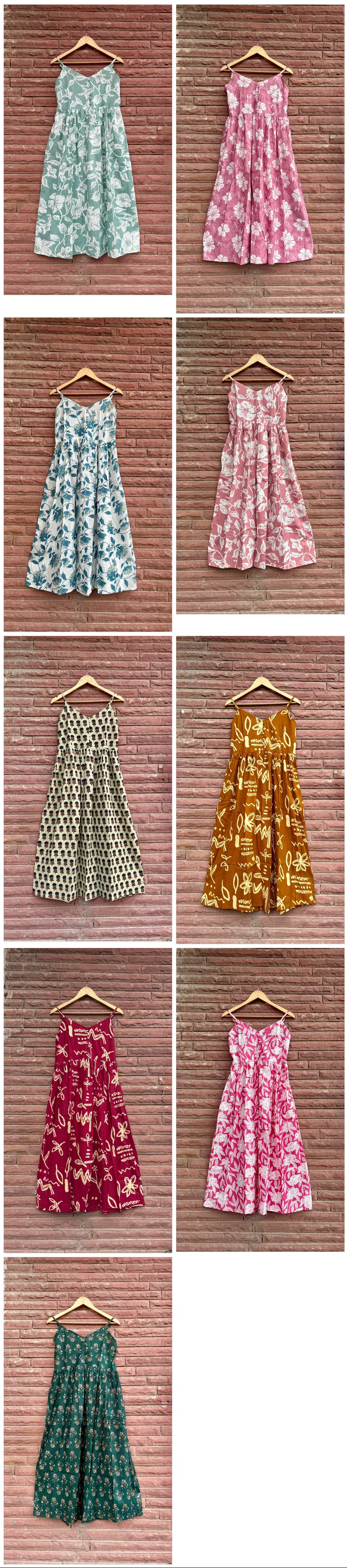 Naisha K 697 Cotton Speghetti Tunics One Piece Collection
