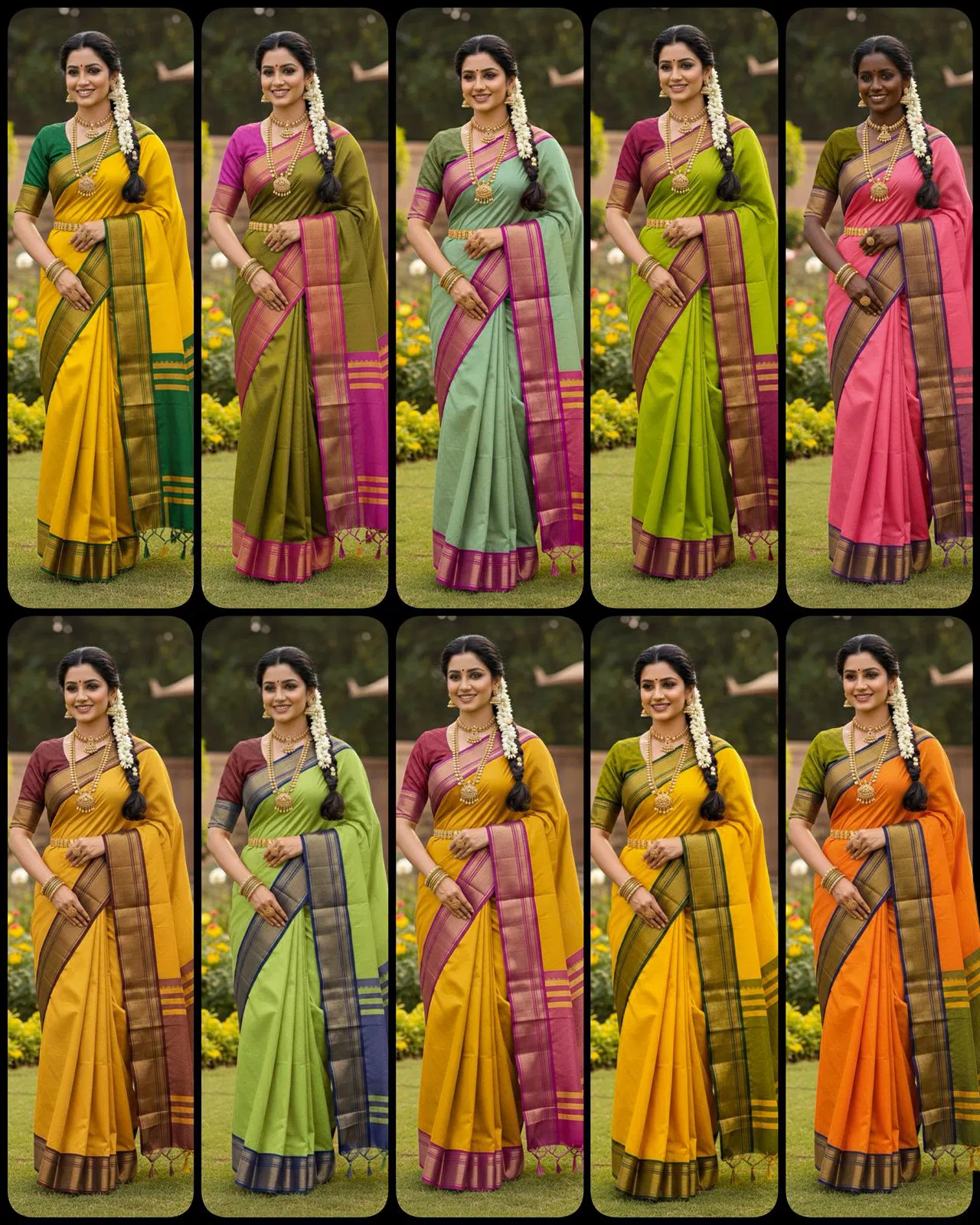Aab Khan Football Kanchivaram Silk With Zari Pattern Saree Collection