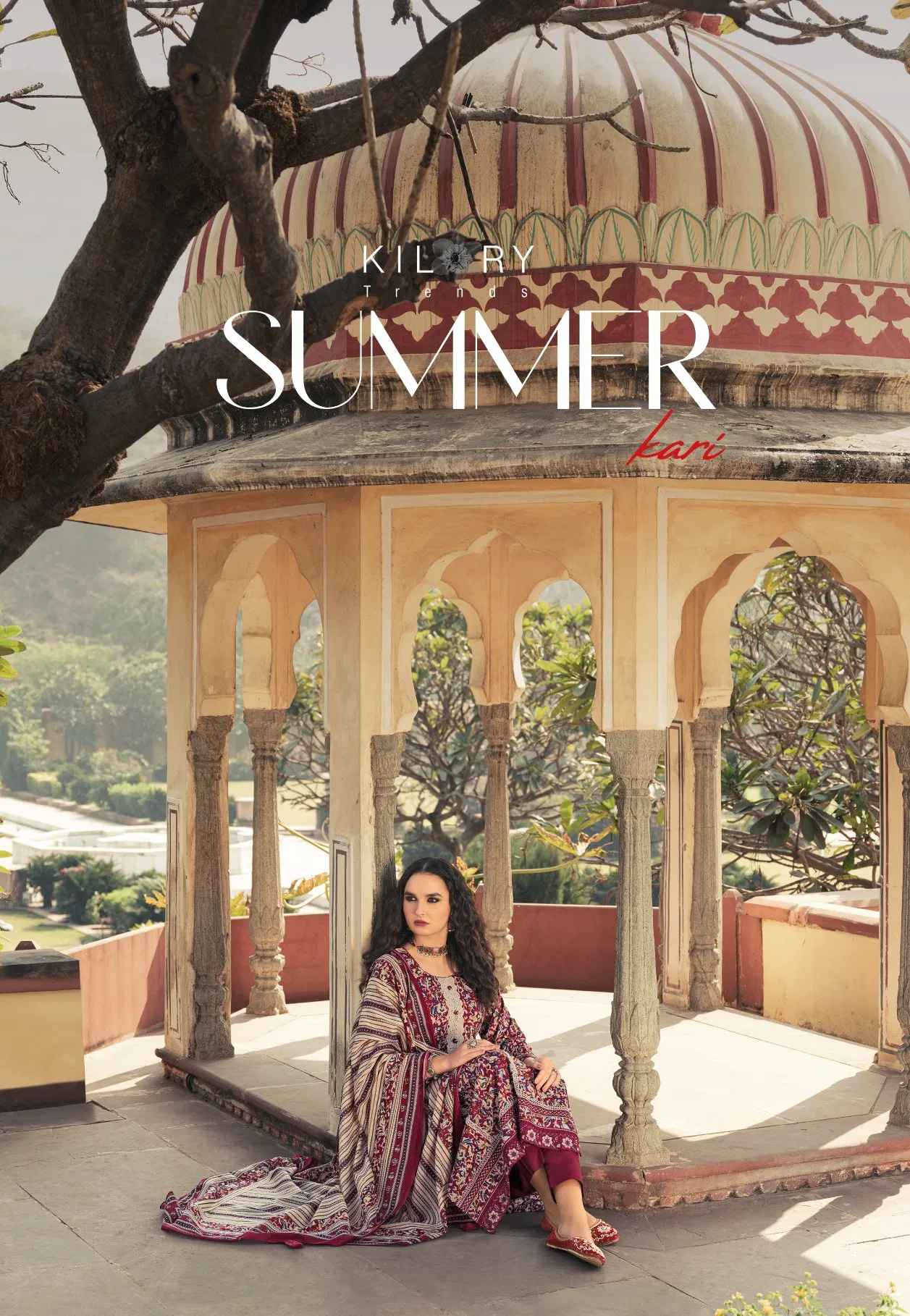 Kilory Summer Kari Cambric Cotton Digital Print Embroidery Salwar Kameez