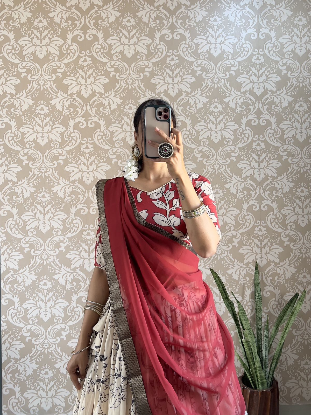 NCO 27 HST Muslin Silk Digital Printed Lehenga Choli