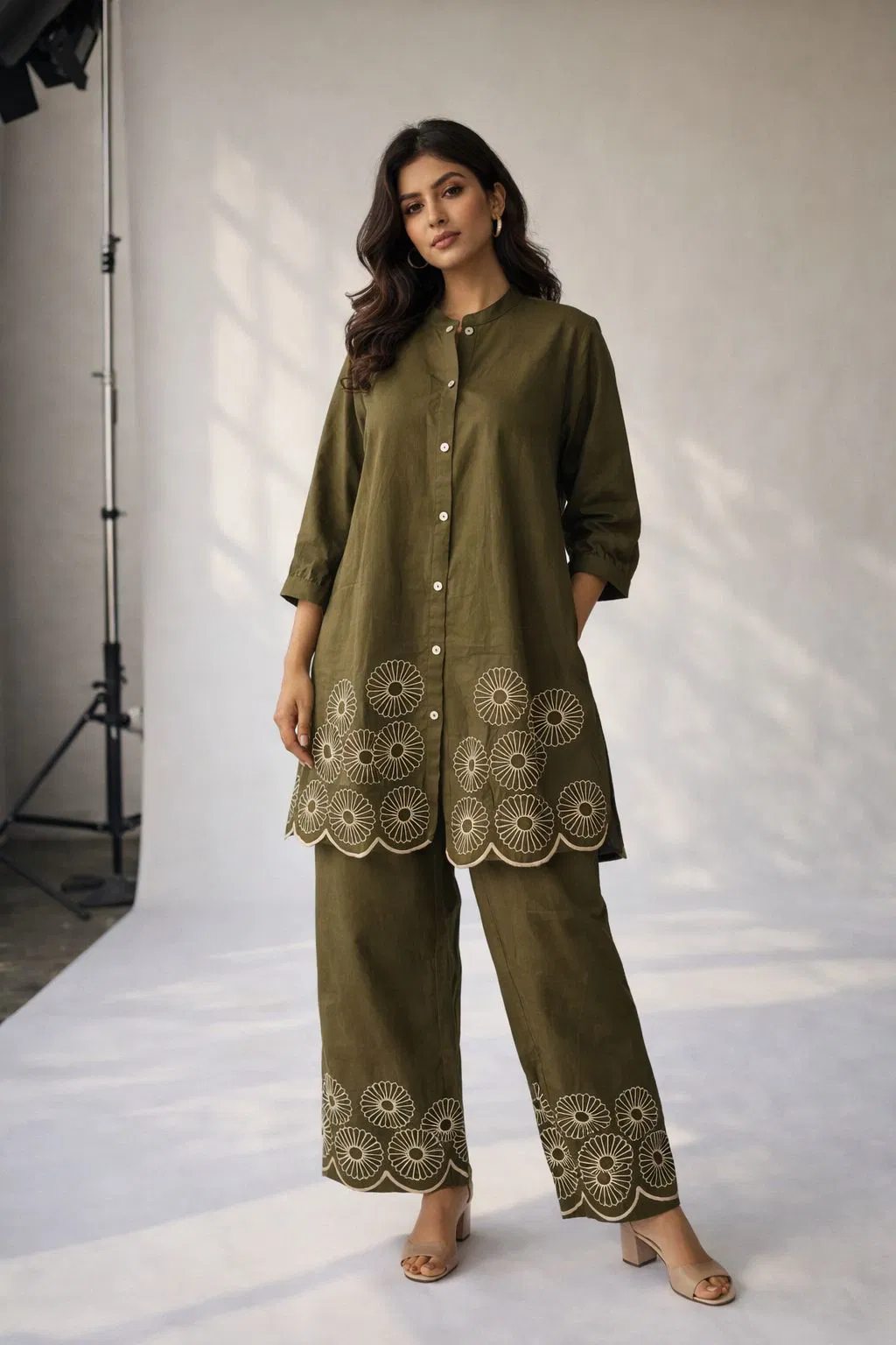 Naisha K 711 Cotton Flex Stylish Wear Co Ord Set Collection