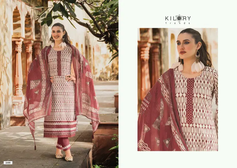 Kilory Art Of Summer Lawn Cotton Digital Print Embroidery Salwar Kameez