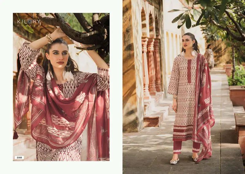 Kilory Art Of Summer Lawn Cotton Digital Print Embroidery Salwar Kameez