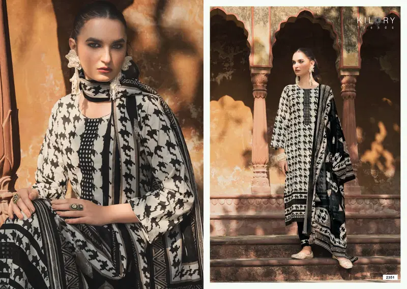 Kilory Art Of Summer Lawn Cotton Digital Print Embroidery Salwar Kameez