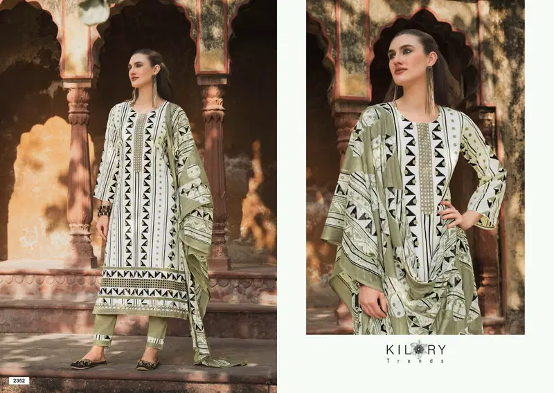 Kilory Art Of Summer Lawn Cotton Digital Print Embroidery Salwar Kameez