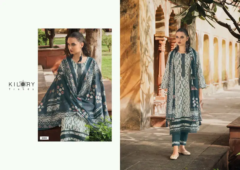 Kilory Art Of Summer Lawn Cotton Digital Print Embroidery Salwar Kameez