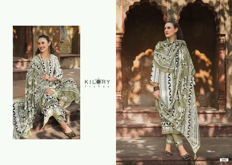Kilory Art Of Summer Lawn Cotton Digital Print Embroidery Salwar Kameez