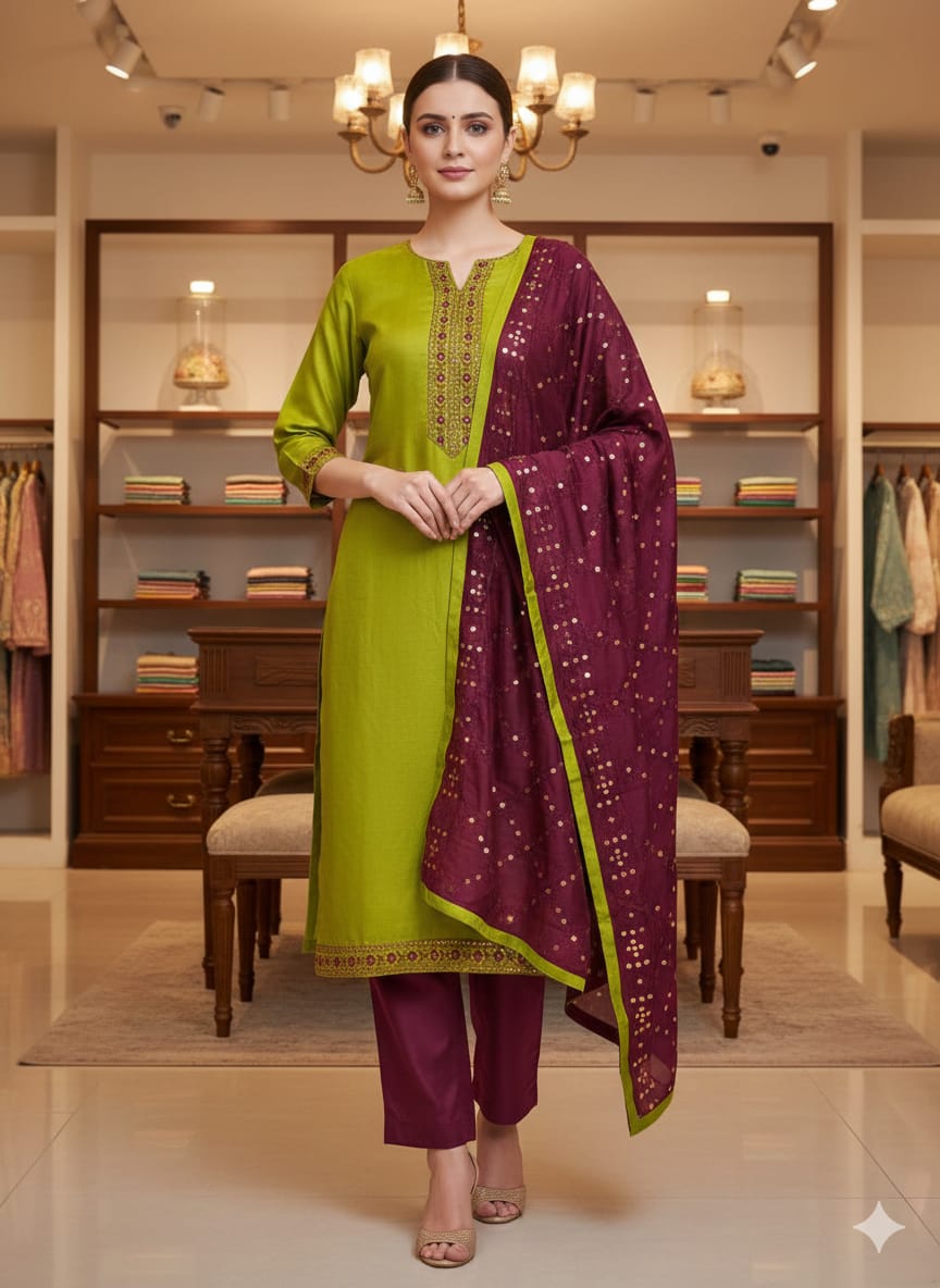 Designer Life Style Bombay Cotton Tie Daman Less Multi Less Sequence Work Dress material Collection