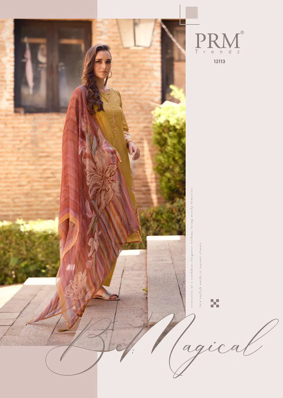 Prm Leana 12113 To 12118 Lawn Cotton With Handwork Salwar Kameez
