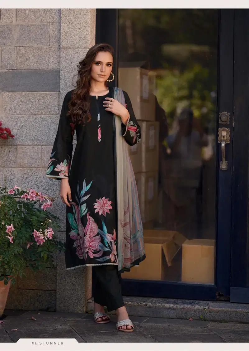 Prm Leana 12113 To 12118 Lawn Cotton With Handwork Salwar Kameez
