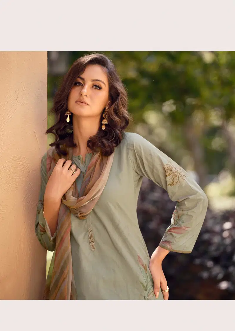 Prm Leana 12113 To 12118 Lawn Cotton With Handwork Salwar Kameez