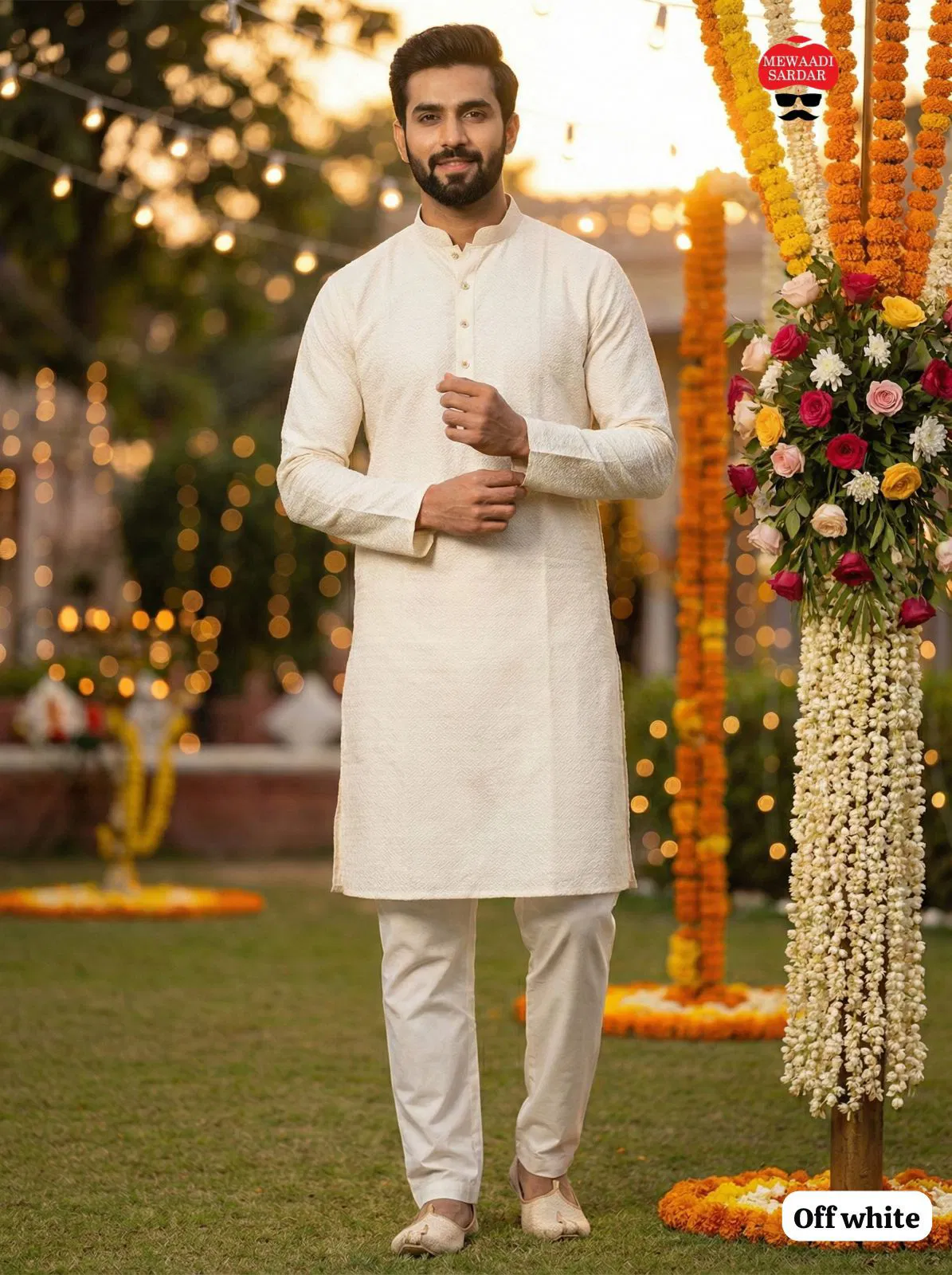 Shubh Vol 1 Silk Jacquard Festival Wear Kurta And Pajama Collection