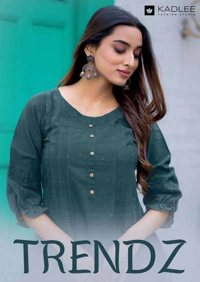 Kadlee Trendz Cotton Shifli Work Casual Wear Co Ord Set Collection