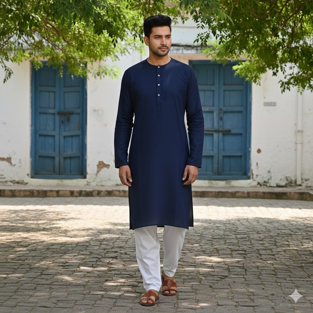 Lekha Sal 4 Cotton Both Side Pocket Kurta Pajama