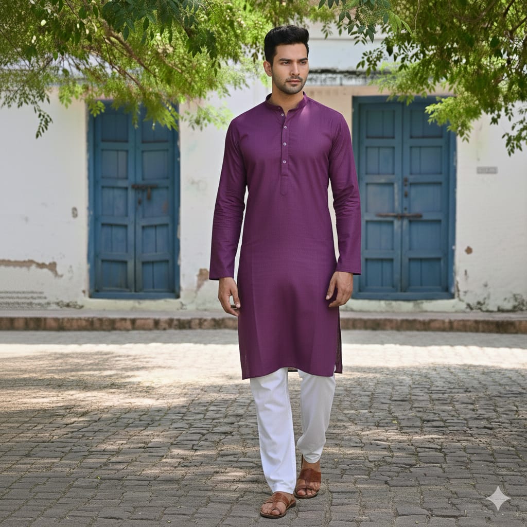 Lekha Sal 4 Cotton Both Side Pocket Kurta Pajama