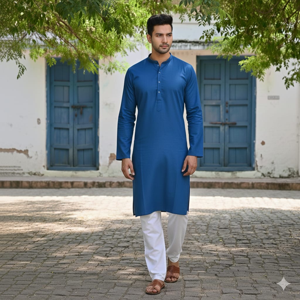 Lekha Sal 4 Cotton Both Side Pocket Kurta Pajama
