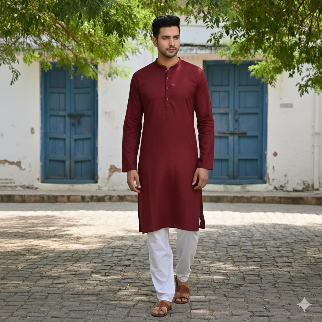 Lekha Sal 4 Cotton Both Side Pocket Kurta Pajama