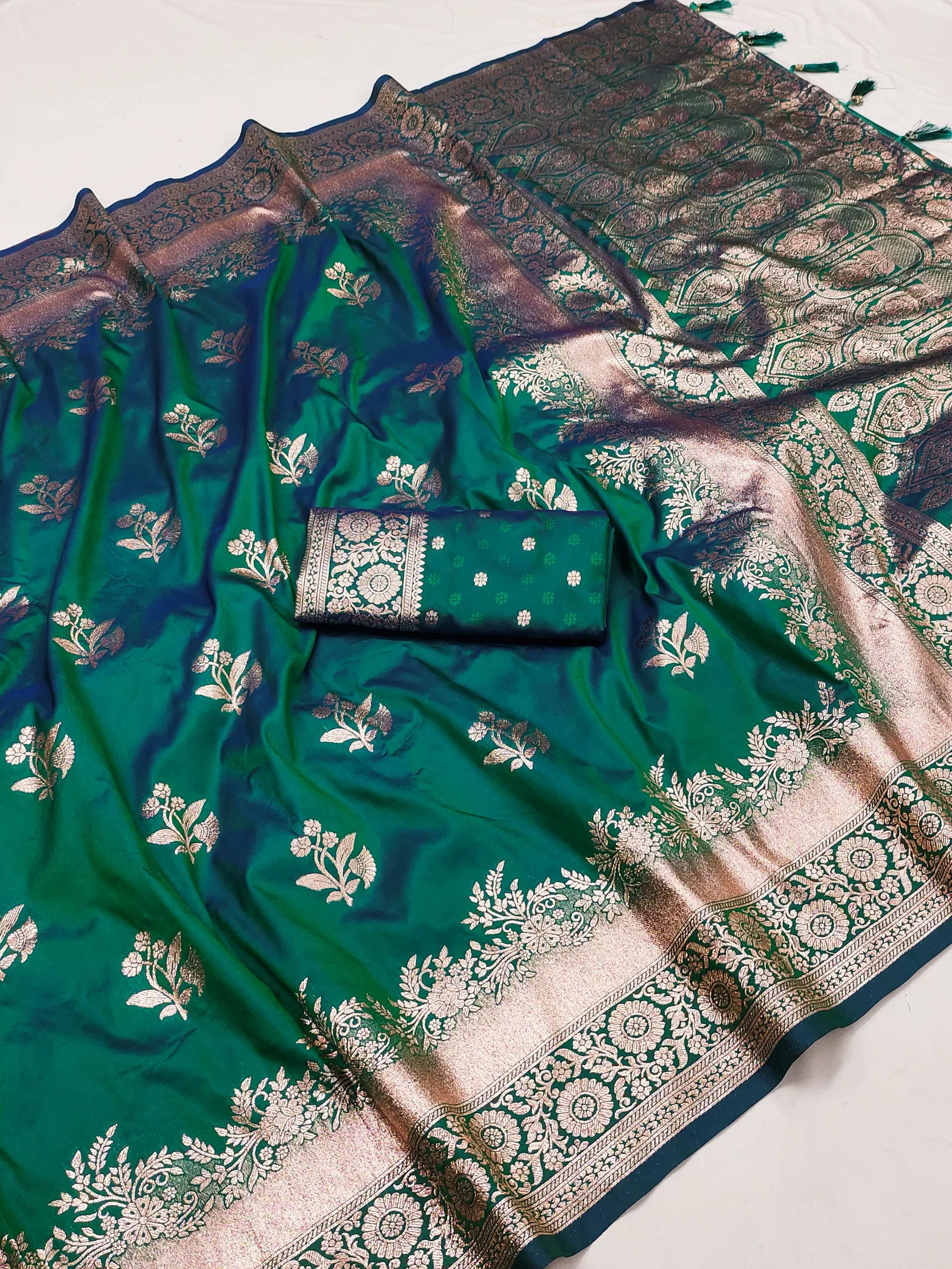 Mb 39 Soft Banarasi Silk Zari Weaving Festival Saree Collection